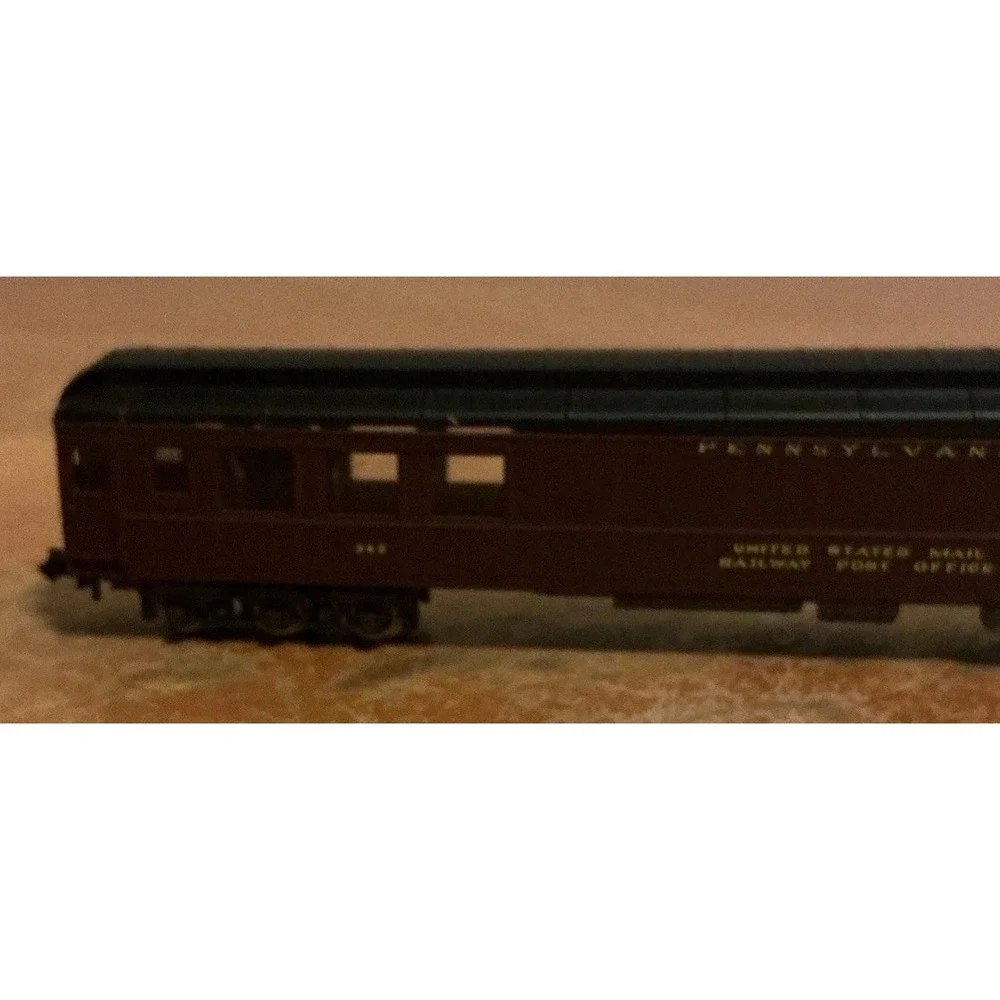 Atlas N Scale Pennsylvania United‎ States Mail Railway Post Office 85' Car